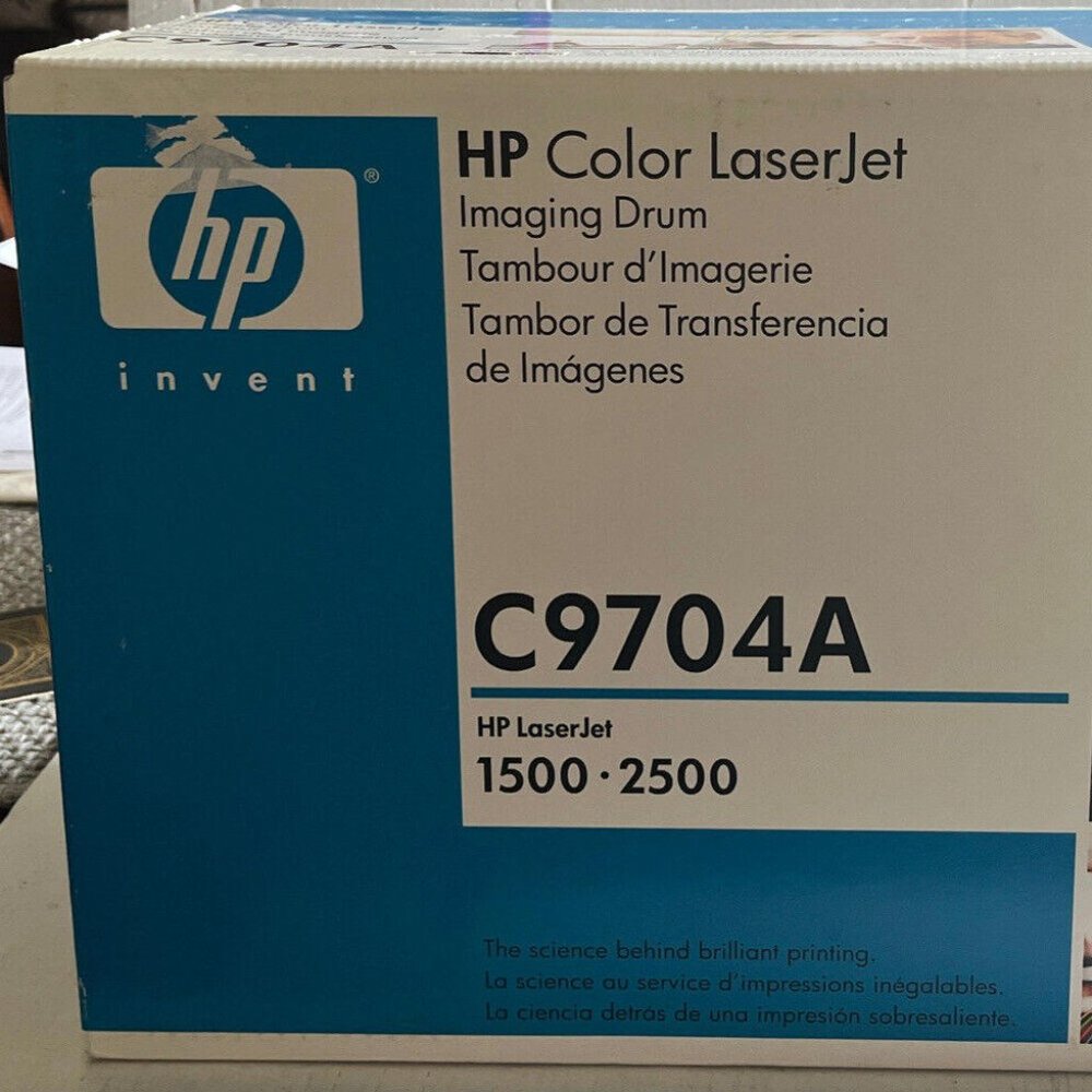 Genuine Factory Sealed HP Imaging Drum C9704A